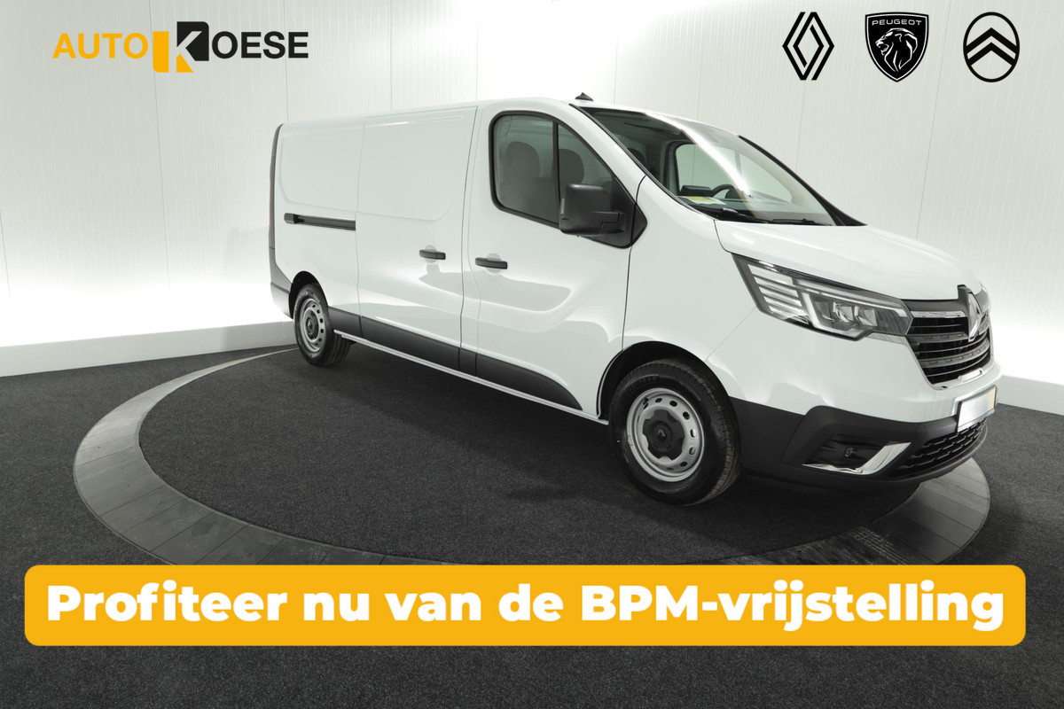 Renault Trafic 2.0 dCi 150 T30 L2H1 Comfort | Navigatie | Vloerplaat | Airco | Parkeersensoren | Apple Carplay Renault Trafic 2.0 dCi 150 T30 L2H1 Comfort | Navigatie | Vloerplaat | Airco | Parkeersensoren | Apple Carplay
