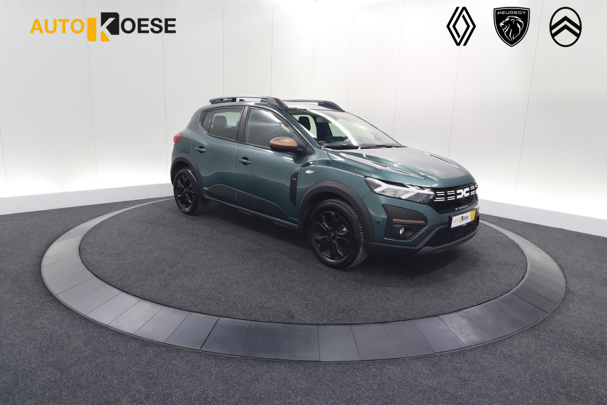 Dacia SANDERO Stepway TCe 90 Extreme | Camera | Dodehoekdetectie | Navigatie | Apple Carplay Dacia SANDERO Stepway TCe 90 Extreme | Camera | Dodehoekdetectie | Navigatie | Apple Carplay