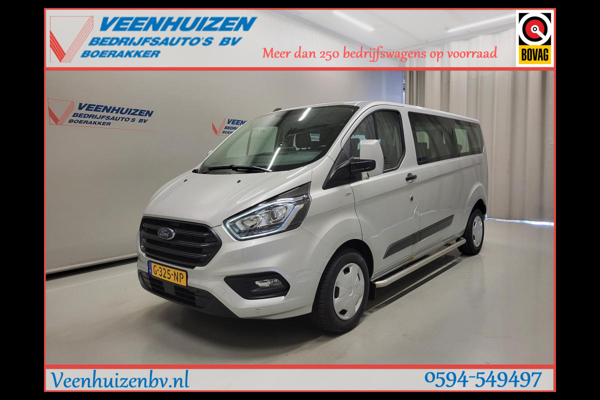 Ford Transit Custom 2.0TDCI Personenbus 9-persoons Incl. BPM Euro 6! Ford Transit Custom 2.0TDCI Personenbus 9-persoons Incl. BPM Euro 6!