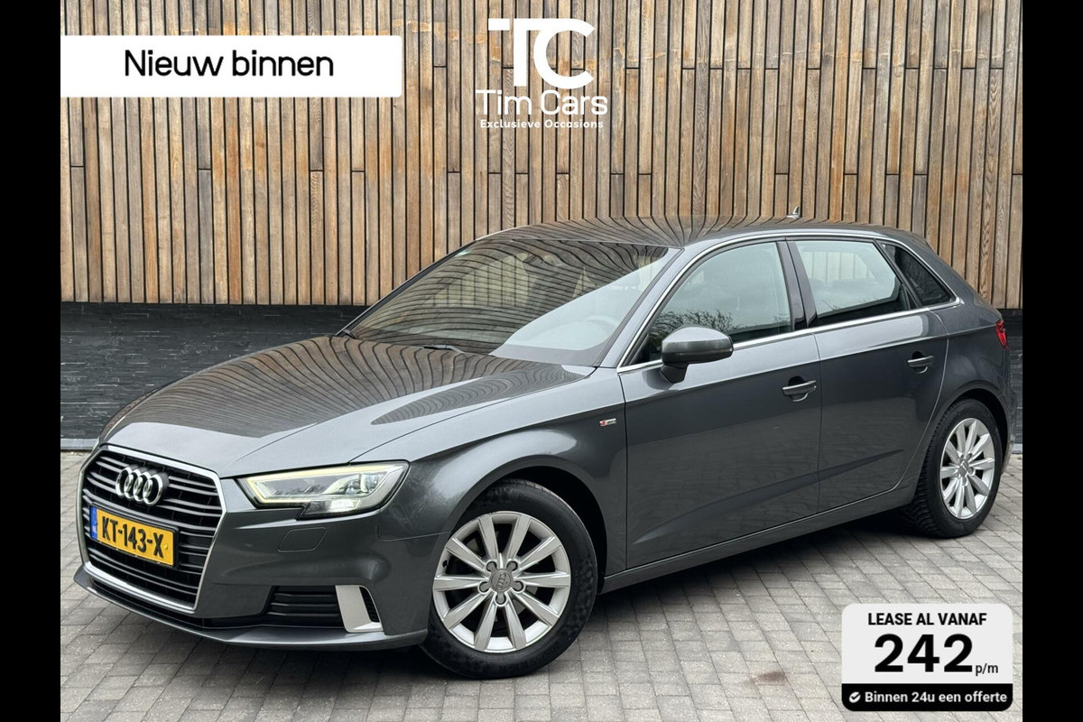 Audi A3 Sportback 1.6 TDI S-line Automaat | Apple CarPlay | LED verlichting | Navigatiesysteem | Climate control | Cruise control | Half Audi A3 Sportback 1.6 TDI S-line Automaat | Apple CarPlay | LED verlichting | Navigatiesysteem | Climate control | Cruise control | Half