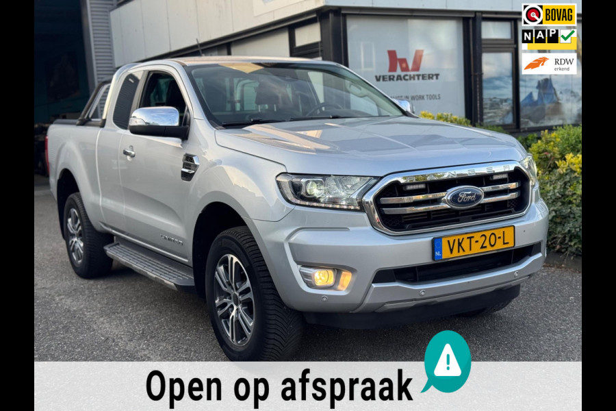 Ford Ranger 2.0 EcoBlue Limited Super Cab 2021 AUT NAP BTW!