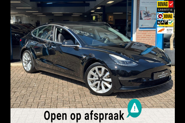 Tesla Model 3 Long Range AWD 75 kWh 2019 ZWART NAVI NAP BTW!