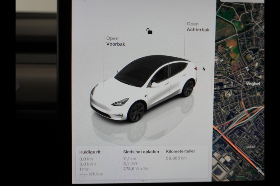 Tesla Model Y 78 kwh Long Range AUTOPILOT | LEDER | TESLA GARANTIE T/M 12-2026