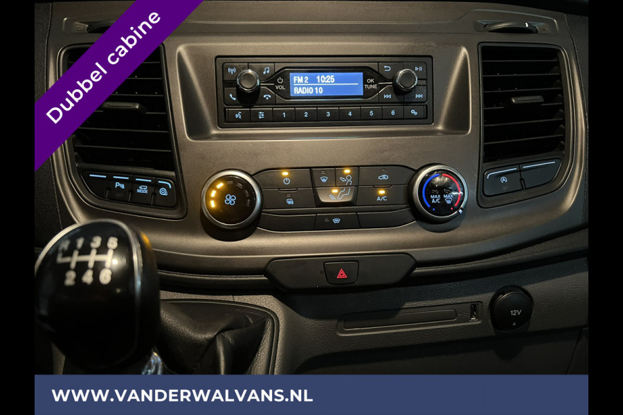 Ford Transit 2.0 TDCI 131pk L3H2 Dubbele Cabine Euro6 Airco | 6-Zits | LED | 2500kg Trekhaak | Cruisecontrol Verwarmde voorruit, Parkeersensoren