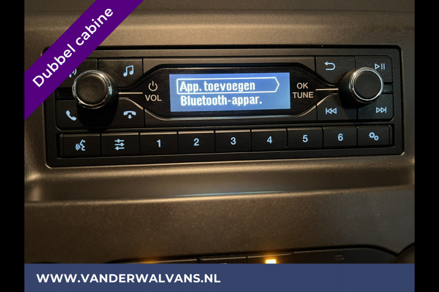 Ford Transit 2.0 TDCI 131pk L3H2 Dubbele Cabine Euro6 Airco | 6-Zits | LED | 2500kg Trekhaak | Cruisecontrol Verwarmde voorruit, Parkeersensoren