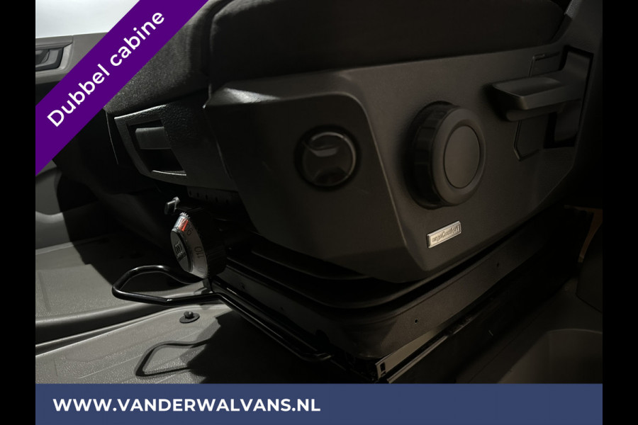 Volkswagen Crafter 2.0 TDI 140 pk Pick up Open laadbak Dubbele Cabine Euro6 Airco | 7-Zits | Navigatie | 2800kg Trekhaak Apple Carplay, Android Auto, Cruisecontrol, Chauffeursstoel