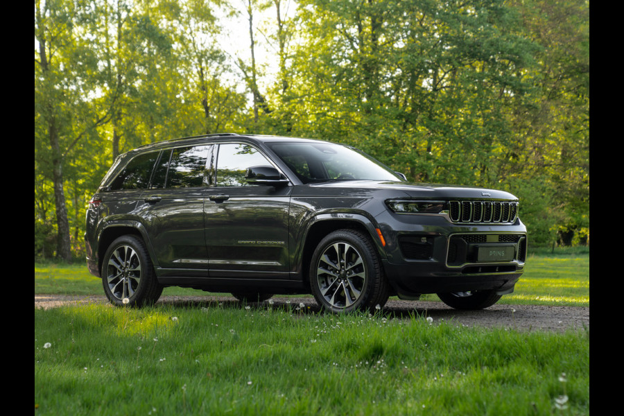 Jeep Grand Cherokee Overland 4XE 380pk PHEV | Full option! | Pano-dak | Stoelventilatie | Luchtvering | Night Vision