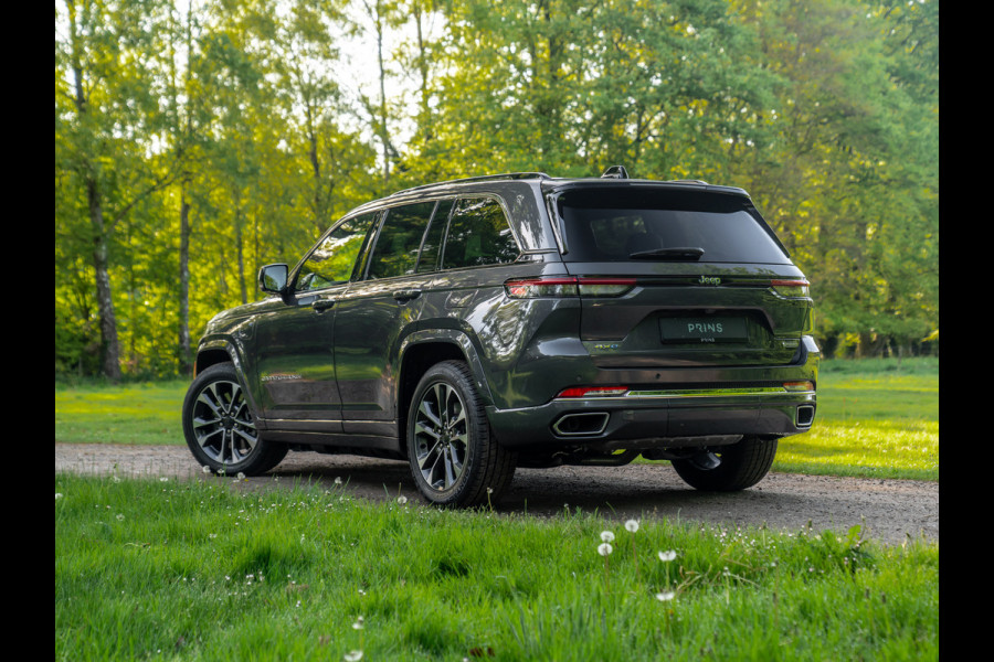 Jeep Grand Cherokee Overland 4XE 380pk PHEV | Full option! | Pano-dak | Stoelventilatie | Luchtvering | Night Vision