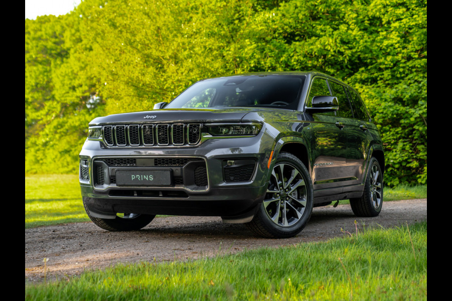 Jeep Grand Cherokee Overland 4XE 380pk PHEV | Full option! | Pano-dak | Stoelventilatie | Luchtvering | Night Vision