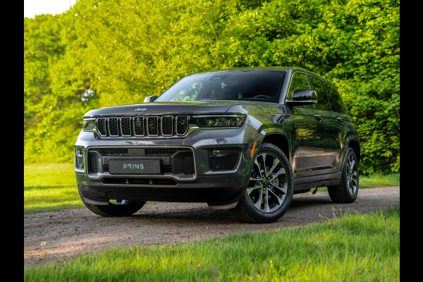 Jeep Grand Cherokee Overland 4XE 380pk PHEV | Full option! | Pano-dak | Stoelventilatie | Luchtvering | Night Vision