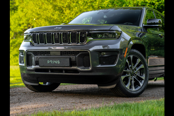 Jeep Grand Cherokee Overland 4XE 380pk PHEV | Full option! | Pano-dak | Stoelventilatie | Luchtvering | Night Vision