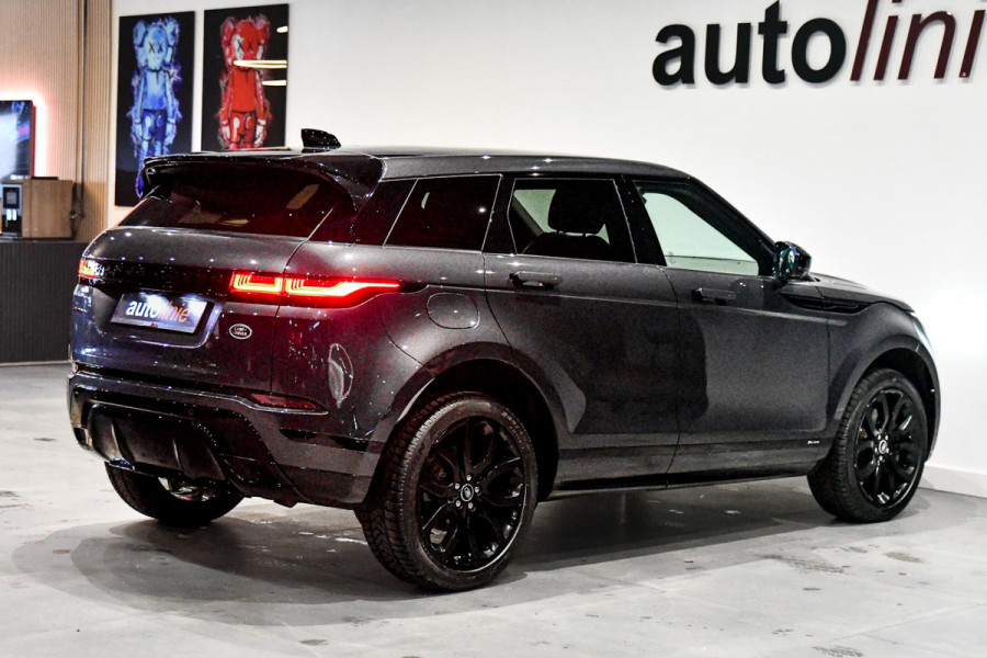 Land Rover Range Rover Evoque 2.0 P200 AWD R-Dynamic. Pano, Memory, HUD, 360, Leder, Meridian, Sfeer, Keyless, Stuurvw, Dodeh!