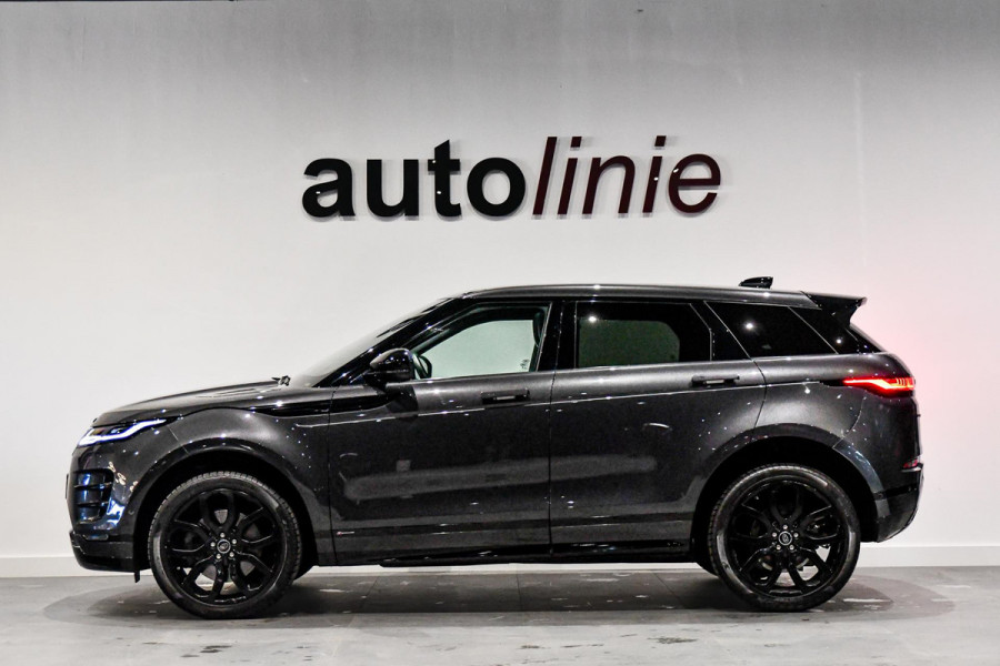 Land Rover Range Rover Evoque 2.0 P200 AWD R-Dynamic. Pano, Memory, HUD, 360, Leder, Meridian, Sfeer, Keyless, Stuurvw, Dodeh!