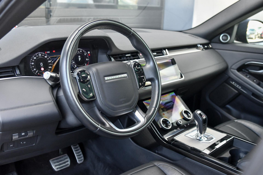 Land Rover Range Rover Evoque 2.0 P200 AWD R-Dynamic. Pano, Memory, HUD, 360, Leder, Meridian, Sfeer, Keyless, Stuurvw, Dodeh!