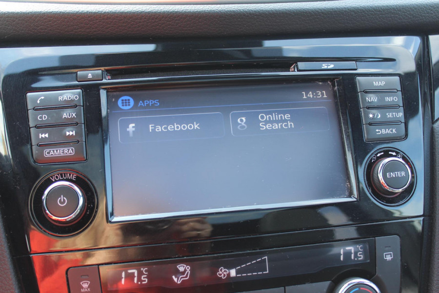 Nissan QASHQAI 1.6 N-Vision 1e eig PANO CAMERA´´S MEDIA NAVI CLIMA ALCANTARA -LEDER TREKHAAK
