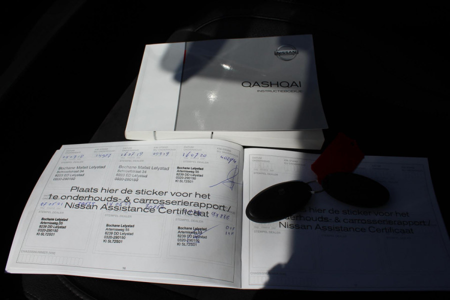 Nissan QASHQAI 1.6 N-Vision 1e eig PANO CAMERA´´S MEDIA NAVI CLIMA ALCANTARA -LEDER TREKHAAK