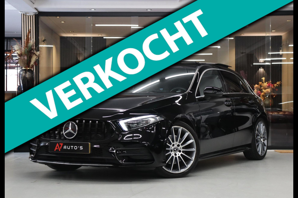 Mercedes-Benz A-Klasse 220 AMG /PANO/SFEERV/CARPLAY/CAM/STOELV/VOLL Mercedes-Benz A-Klasse 220 AMG /PANO/SFEERV/CARPLAY/CAM/STOELV/VOLL
