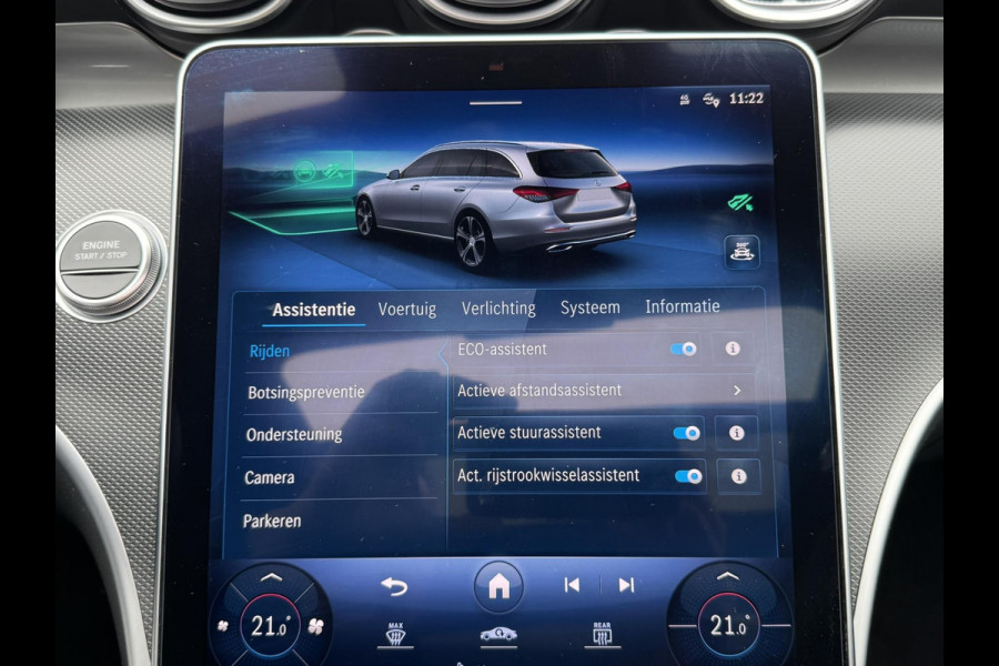 Mercedes-Benz C-Klasse 300 e AMG Line Adaptive cruise control Climate control Navi Apple / Android Leder/Alcantara