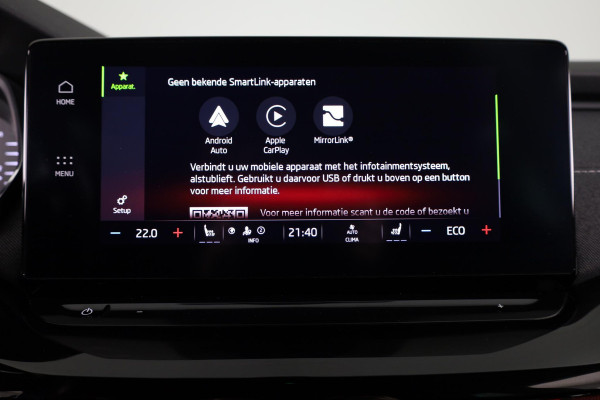 Škoda Octavia Combi 1.4 TSI PHEV Sportline Business 204 pk Automaat (DSG) | Verlengde garantie | Navigatie | Parkeersensoren achter | LED koplampen | Stoelverwarming |