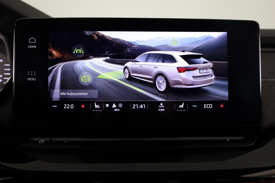 Škoda Octavia Combi 1.4 TSI PHEV Sportline Business 204 pk Automaat (DSG) | Verlengde garantie | Navigatie | Parkeersensoren achter | LED koplampen | Stoelverwarming |