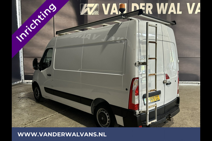 Opel Movano 2.3 CDTI 146pk L2H2 inrichting met omvormer Euro6 Airco | Navigatie | Cruisecontrol | 2500kg Trekhaak Imperiaal, trap, parkeersensoren, bijrijdersbank