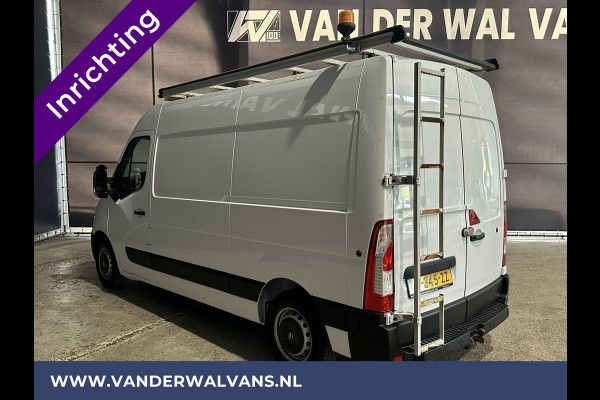 Opel Movano 2.3 CDTI 146pk L2H2 inrichting met omvormer Euro6 Airco | Navigatie | Cruisecontrol | 2500kg Trekhaak Imperiaal, trap, parkeersensoren, bijrijdersbank