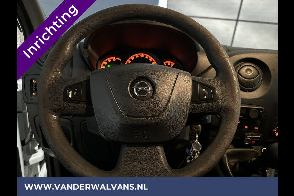 Opel Movano 2.3 CDTI 146pk L2H2 inrichting met omvormer Euro6 Airco | Navigatie | Cruisecontrol | 2500kg Trekhaak Imperiaal, trap, parkeersensoren, bijrijdersbank