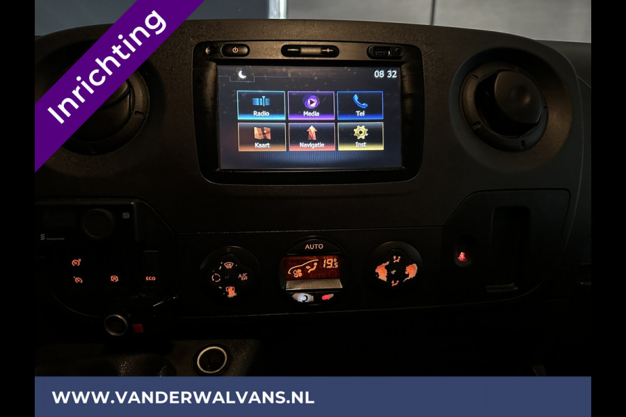 Opel Movano 2.3 CDTI 146pk L2H2 inrichting met omvormer Euro6 Airco | Navigatie | Cruisecontrol | 2500kg Trekhaak Imperiaal, trap, parkeersensoren, bijrijdersbank