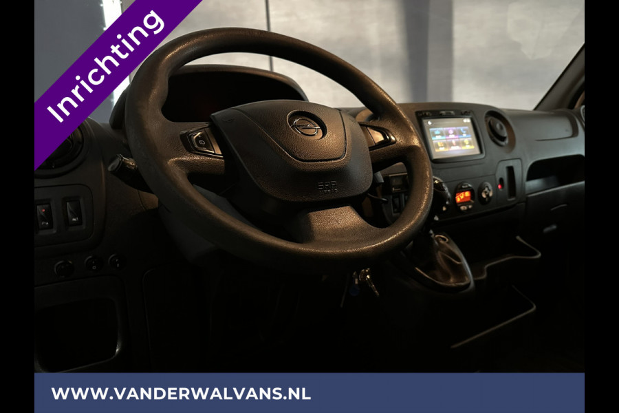 Opel Movano 2.3 CDTI 146pk L2H2 inrichting met omvormer Euro6 Airco | Navigatie | Cruisecontrol | 2500kg Trekhaak Imperiaal, trap, parkeersensoren, bijrijdersbank