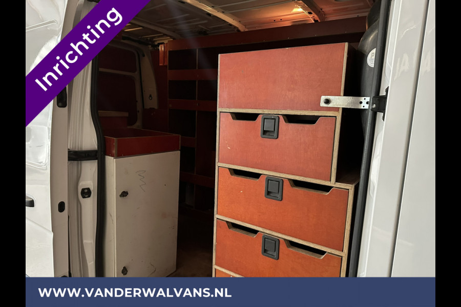 Opel Movano 2.3 CDTI 146pk L2H2 inrichting met omvormer Euro6 Airco | Navigatie | Cruisecontrol | 2500kg Trekhaak Imperiaal, trap, parkeersensoren, bijrijdersbank