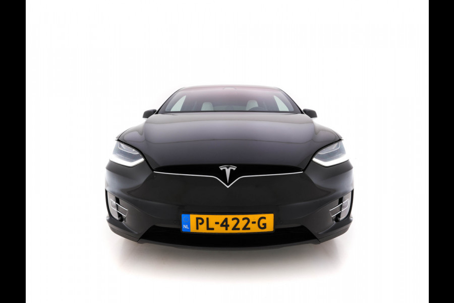 Tesla Model X 100D AWD [ 7-Pers. ] [ 3-Fase ] Aut. *PANO-WINDOW | AUTO-PILOT | LUXURY-LEATHER |  SURROUND-VIEW | NAVI-FULLMAP | FULL-LED | AIR-SUSPENSION | DIGI-COCKPIT | KEYLESS | CAMERA | DAB+ | HEATED-COMFORT-SEATS | TOWBAR | 22''ALU*