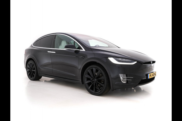 Tesla Model X 100D AWD [ 7-Pers. ] [ 3-Fase ] Aut. *PANO-WINDOW | AUTO-PILOT | LUXURY-LEATHER |  SURROUND-VIEW | NAVI-FULLMAP | FULL-LED | AIR-SUSPENSION | DIGI-COCKPIT | KEYLESS | CAMERA | DAB+ | HEATED-COMFORT-SEATS | TOWBAR | 22''ALU*
