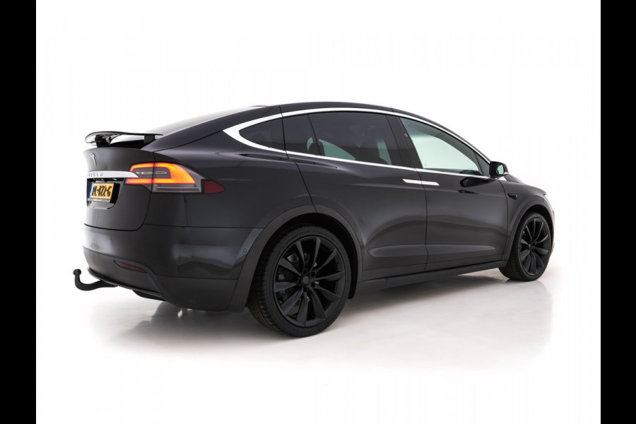 Tesla Model X 100D AWD [ 7-Pers. ] [ 3-Fase ] Aut. *PANO-WINDOW | AUTO-PILOT | LUXURY-LEATHER |  SURROUND-VIEW | NAVI-FULLMAP | FULL-LED | AIR-SUSPENSION | DIGI-COCKPIT | KEYLESS | CAMERA | DAB+ | HEATED-COMFORT-SEATS | TOWBAR | 22''ALU*