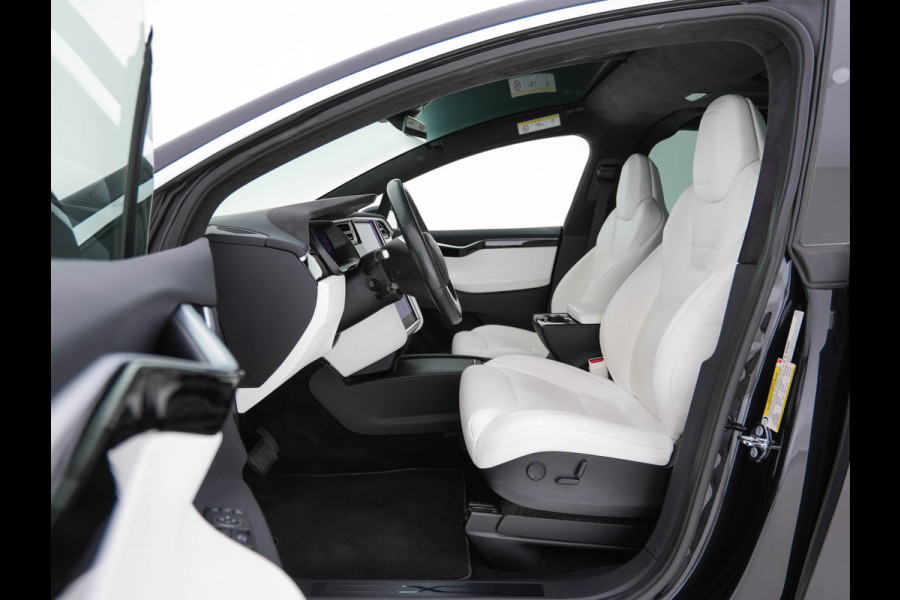 Tesla Model X 100D AWD [ 7-Pers. ] [ 3-Fase ] Aut. *PANO-WINDOW | AUTO-PILOT | LUXURY-LEATHER |  SURROUND-VIEW | NAVI-FULLMAP | FULL-LED | AIR-SUSPENSION | DIGI-COCKPIT | KEYLESS | CAMERA | DAB+ | HEATED-COMFORT-SEATS | TOWBAR | 22''ALU*
