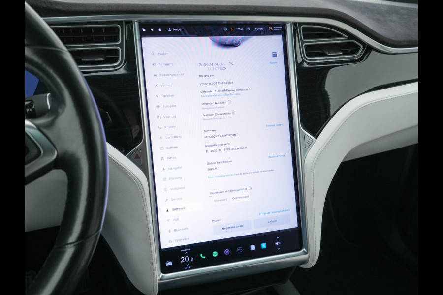 Tesla Model X 100D AWD [ 7-Pers. ] [ 3-Fase ] Aut. *PANO-WINDOW | AUTO-PILOT | LUXURY-LEATHER |  SURROUND-VIEW | NAVI-FULLMAP | FULL-LED | AIR-SUSPENSION | DIGI-COCKPIT | KEYLESS | CAMERA | DAB+ | HEATED-COMFORT-SEATS | TOWBAR | 22''ALU*