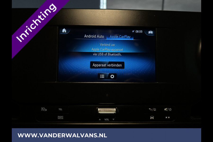 Mercedes-Benz Sprinter 316 CDI 164pk 3500kg Trekhaak L2H2 inrichting met omvormer Euro6 Airco | Camera Apple Carplay, Android Auto, Cruisecontrol, Parkeersensoren
