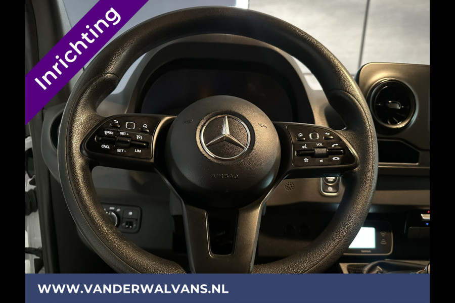 Mercedes-Benz Sprinter 316 CDI 164pk 3500kg Trekhaak L2H2 inrichting met omvormer Euro6 Airco | Camera Apple Carplay, Android Auto, Cruisecontrol, Parkeersensoren