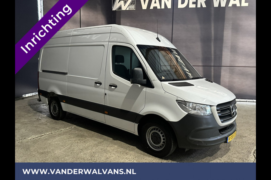Mercedes-Benz Sprinter 316 CDI 164pk 3500kg Trekhaak L2H2 inrichting met omvormer Euro6 Airco | Camera Apple Carplay, Android Auto, Cruisecontrol, Parkeersensoren
