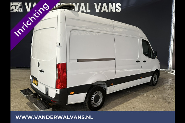 Mercedes-Benz Sprinter 316 CDI 164pk 3500kg Trekhaak L2H2 inrichting met omvormer Euro6 Airco | Camera Apple Carplay, Android Auto, Cruisecontrol, Parkeersensoren