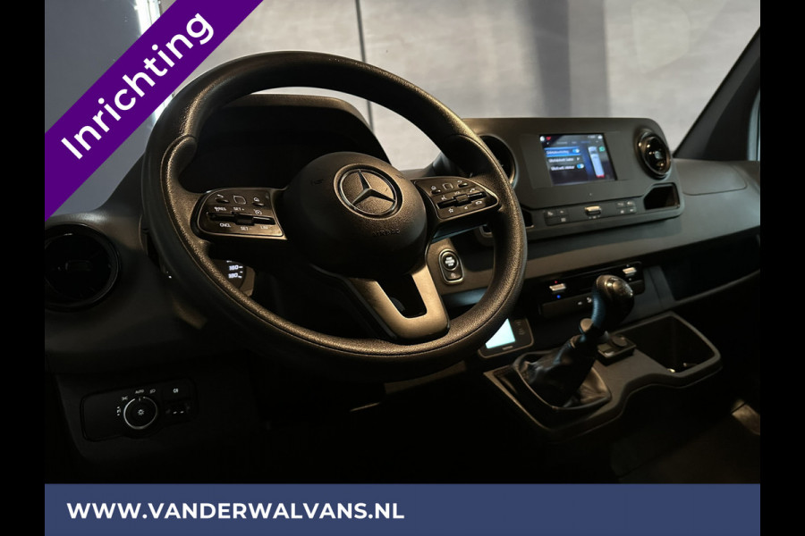 Mercedes-Benz Sprinter 316 CDI 164pk 3500kg Trekhaak L2H2 inrichting met omvormer Euro6 Airco | Camera Apple Carplay, Android Auto, Cruisecontrol, Parkeersensoren
