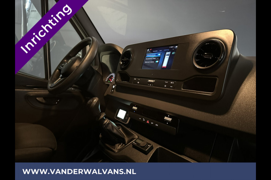 Mercedes-Benz Sprinter 316 CDI 164pk 3500kg Trekhaak L2H2 inrichting met omvormer Euro6 Airco | Camera Apple Carplay, Android Auto, Cruisecontrol, Parkeersensoren