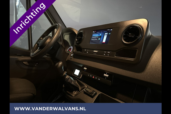 Mercedes-Benz Sprinter 316 CDI 164pk 3500kg Trekhaak L2H2 inrichting met omvormer Euro6 Airco | Camera Apple Carplay, Android Auto, Cruisecontrol, Parkeersensoren
