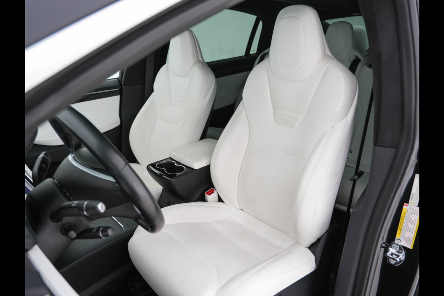 Tesla Model X 100D AWD [ 7-Pers. ] [ 3-Fase ] Aut. *PANO-WINDOW | AUTO-PILOT | LUXURY-LEATHER |  SURROUND-VIEW | NAVI-FULLMAP | FULL-LED | AIR-SUSPENSION | DIGI-COCKPIT | KEYLESS | CAMERA | DAB+ | HEATED-COMFORT-SEATS | TOWBAR | 22''ALU*