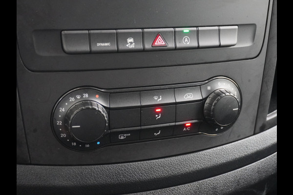 Mercedes-Benz Vito 114CDI AUT D.C Dubbele Cabine Lang 6-Pers. Airco Navi Camera Pdc Bluetooth Cruise Control Regen-Lichtsensor Pdc Betonplex Vloer Schuifdeur Imperiaal Bank voor Comfort 1e Eigenaar Euro 6
