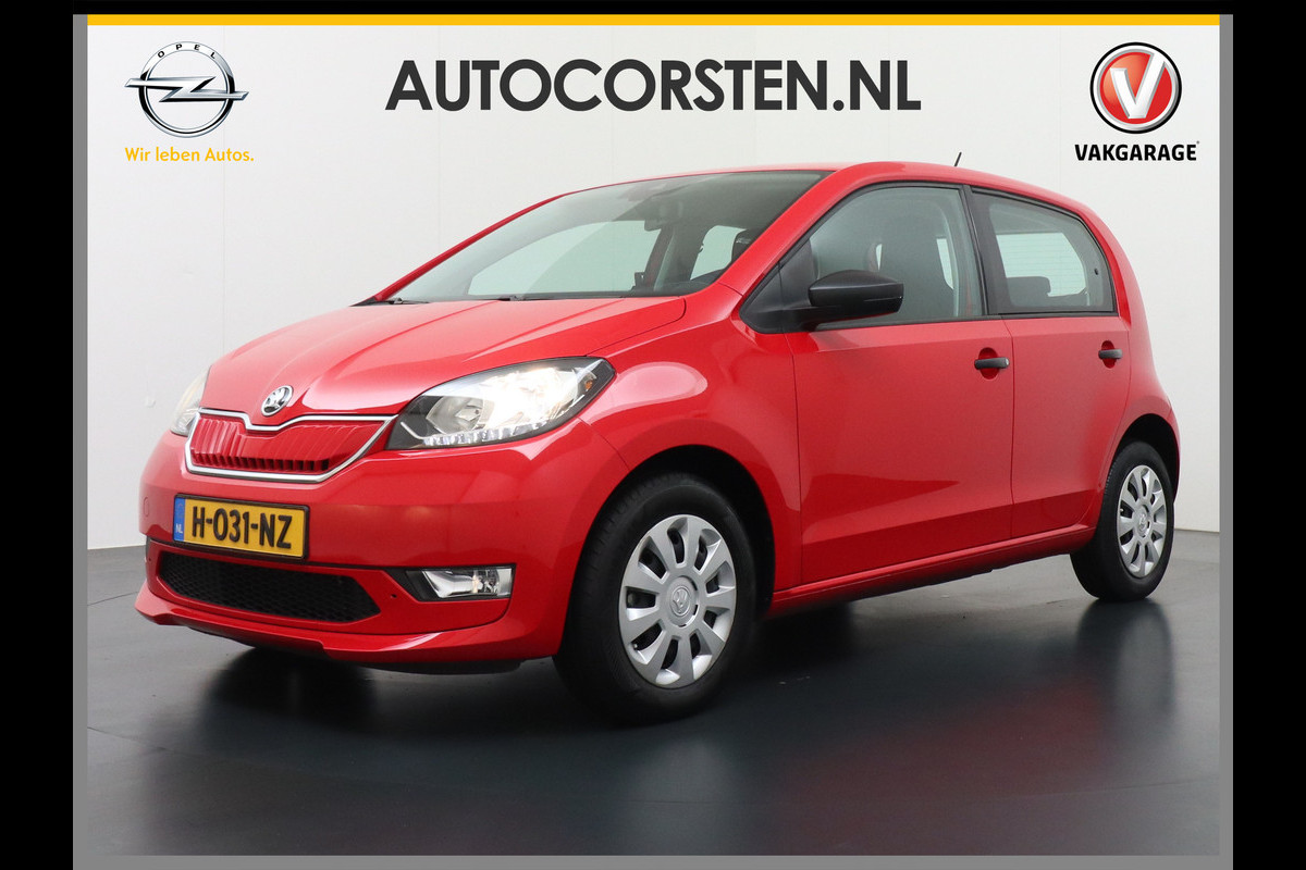 Škoda Citigo e-iV EV 36kWh Climate Control Bluetooth Verkeersborddetectie Led Esp Smartphone integratie Rijstrooksensor Verkeersbord detectie Ambition Grote Accu! Garantie op de accu tot 19-03-2028/160.000km. 1.235kg licht! Škoda Citigo e-iV EV 36kWh Climate Control Bluetooth Verkeersborddetectie Led Esp Smartphone integratie Rijstrooksensor Verkeersbord detectie Ambition Grote Accu! Garantie op de accu tot 19-03-2028/160.000km. 1.235kg licht!