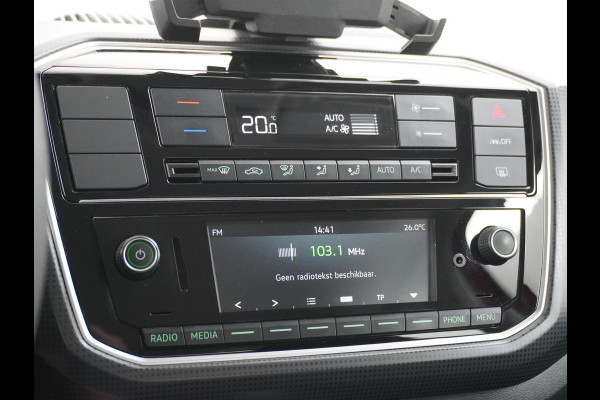 Škoda Citigo e-iV EV 36kWh Climate Control Bluetooth Verkeersborddetectie Led Esp Smartphone integratie Rijstrooksensor Verkeersbord detectie Ambition Grote Accu! Garantie op de accu tot 19-03-2028/160.000km. 1.235kg licht!