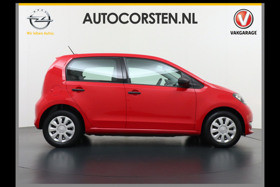 Škoda Citigo e-iV EV 36kWh Climate Control Bluetooth Verkeersborddetectie Led Esp Smartphone integratie Rijstrooksensor Verkeersbord detectie Ambition Grote Accu! Garantie op de accu tot 19-03-2028/160.000km. 1.235kg licht!
