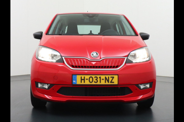 Škoda Citigo e-iV EV 36kWh Climate Control Bluetooth Verkeersborddetectie Led Esp Smartphone integratie Rijstrooksensor Verkeersbord detectie Ambition Grote Accu! Garantie op de accu tot 19-03-2028/160.000km. 1.235kg licht!