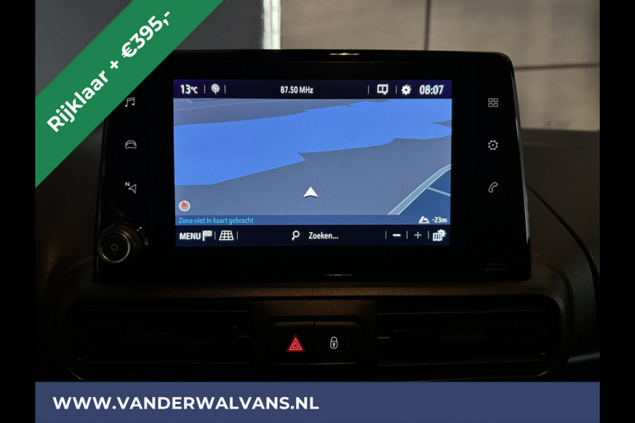 Opel Combo 1.5D 131pk Automaat L1H1 inrichting Euro6 RIJKLAAR Airco | Navigatie | Camera | Apple Carplay Android Auto, Trekhaak, Cruisecontrol, Parkeersensoren