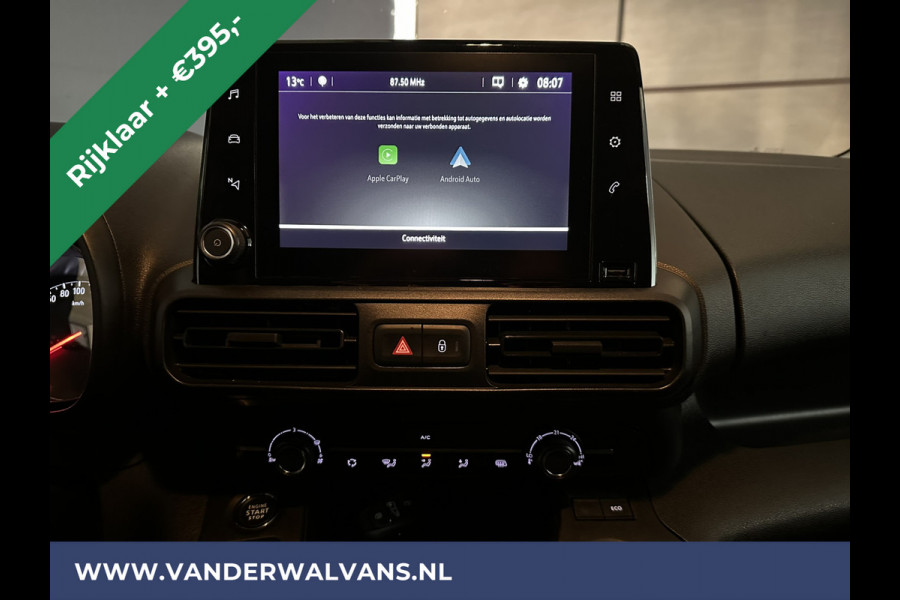 Opel Combo 1.5D 131pk Automaat L1H1 inrichting Euro6 RIJKLAAR Airco | Navigatie | Camera | Apple Carplay Android Auto, Trekhaak, Cruisecontrol, Parkeersensoren